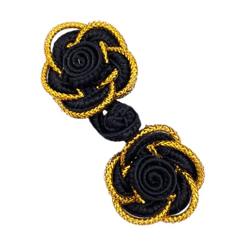 Eleganter Knopf für traditionelle chinesische Kleidung, Handarbeit, Accessoires, stilvolle Knöpfe, chinesische Cheongsam-Frosch-Knöpfe Eleganter Knopf für traditionelle chinesische Kleidung, Handarbeit, Accessoires, stilvolle Knöpfe, chinesische Cheongsam-Frosch-Knöpfe von PEPWE