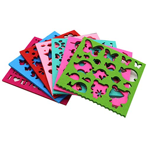Filzform, Nadelfilz, Bastelschablone, Applikation, Handwerk, Wolle, Filzen, Formen, 7 Stück Filzform, Nadelfilz, Bastelschablone, Applikation, Handwerk, Wolle, Filzen, Formen, 7 Stück von PEPWE