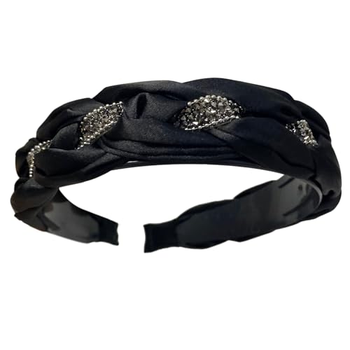 Glitzerndes Haarband mit Schmucksteinen, dunkle Kopfbedeckung, Weihnachtsfeier, Foto-Requisiten, Frauen-Kopfbedeckung, Cosplay-Zubehör Glitzerndes Haarband mit Schmucksteinen, dunkle Kopfbedeckung, Weihnachtsfeier, Foto-Requisiten, Frauen-Kopfbedeckung, Cosplay-Zubehör von PEPWE