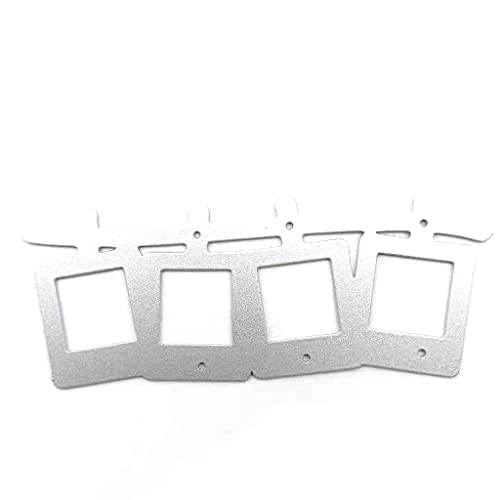 Metall-Stanzschablone für Fotorahmen, Scrapbooking, Album, Papierkarten, Vorlage, Metall-Stanzformen von PEPWE