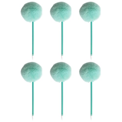 PEPWE 6 Stück pelziger Kugelschreiber, lustiges Schreibwerkzeug, 0,7 mm, nachfüllbar, glatt zu schreiben, für Studenten, Frauen, Mädchen, Schreiben, Tagebücher PEPWE 6 Stück pelziger Kugelschreiber, lustiges Schreibwerkzeug, 0,7 mm, nachfüllbar, glatt zu schreiben, für Studenten, Frauen, Mädchen, Schreiben, Tagebücher von PEPWE