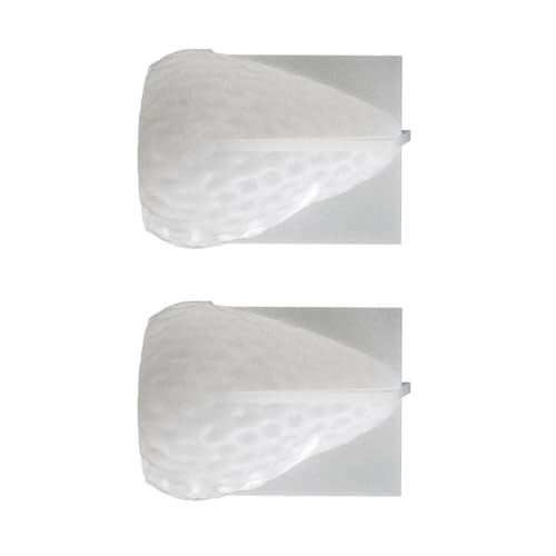 PEPWE Silikonformen in Erdbeerform, Epoxidharz-Formen für Seifenherstellung, 4 Mulden, Silikonformen, Gips-Silikonformen von PEPWE
