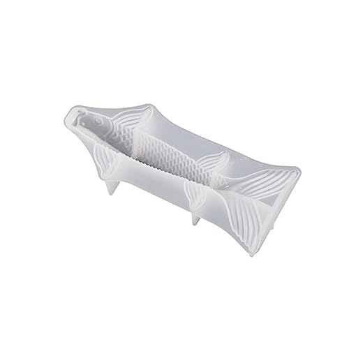 Stereo-Wandbehang aus Silikon, Valentinstag, große Fisch-Dekor-Form, Schreibtisch-Ornamente, Anhänger, Epoxidharz-Form Stereo-Wandbehang aus Silikon, Valentinstag, große Fisch-Dekor-Form, Schreibtisch-Ornamente, Anhänger, Epoxidharz-Form von PEPWE