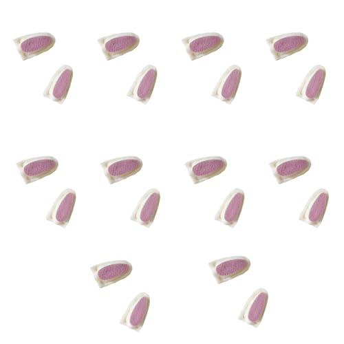 Süßigkeitenfarben, 10 Paar Füchse, Ohr-Applikationen für Hüte, Kleidung, Nähflicken, handgefertigte Handschuhe, Haarspangen, Zubehör, Flicken für Kleidung, Flicken für Jacken Süßigkeitenfarben, 10 Paar Füchse, Ohr-Applikationen für Hüte, Kleidung, Nähflicken, handgefertigte Handschuhe, Haarspangen, Zubehör, Flicken für Kleidung, Flicken für Jacken von PEPWE