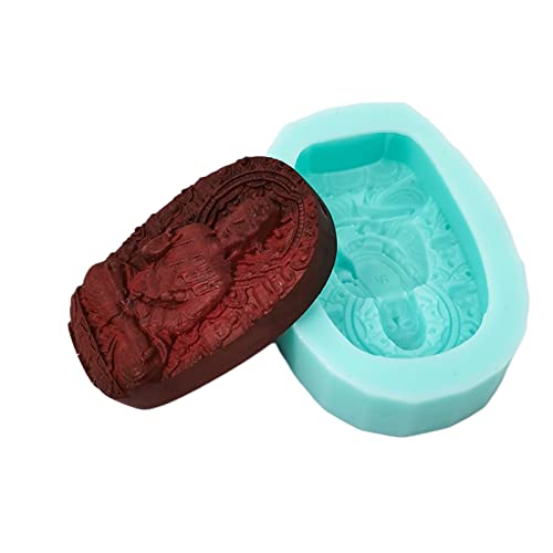 Traditionelle chinesische Amulett-Silikonform für Schmuck, Schlüsselanhänger, Anhänger, Charms, Harzgussform für Epoxidharz von PEPWE
