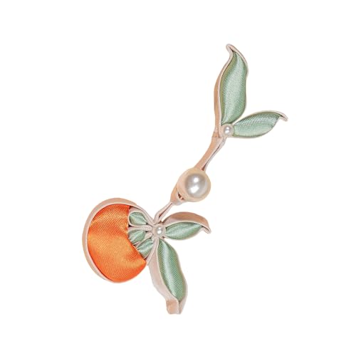Traditionelle chinesische Knöpfe zum Aufnähen für Handarbeit, Cheongsam-Verzierung, Persimmon von PEPWE
