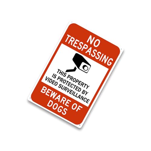 Warnschild für Überwachungskamera, reflektierendes Weißblech, einfache Installation, lange Nutzungsdauer Warnschild für Überwachungskamera, reflektierendes Weißblech, einfache Installation, lange Nutzungsdauer von PEPWE