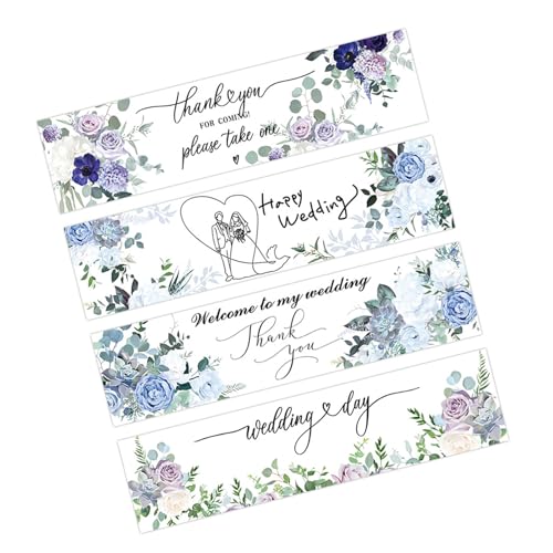 Wasserflaschen-Etiketten für Hochzeit, Verlobung, Hochzeit, Party, Zubehör, grüne Pflanze, Blumen, Wasserflaschen-Aufkleber, 24 Stück Wasserflaschen-Etiketten für Hochzeit, Verlobung, Hochzeit, Party, Zubehör, grüne Pflanze, Blumen, Wasserflaschen-Aufkleber, 24 Stück von PEPWE