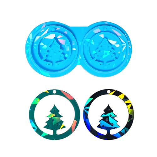 Weihnachtsform, handgefertigt, Ohrring-Anhänger, Silikonform, Harzform für Schlüsselanhänger, Schmuck, Epoxidharz, rechteckig, Schlüsselanhänger, Schmuck für Anfänger, einzigartig Weihnachtsform, handgefertigt, Ohrring-Anhänger, Silikonform, Harzform für Schlüsselanhänger, Schmuck, Epoxidharz, rechteckig, Schlüsselanhänger, Schmuck für Anfänger, einzigartig von PEPWE