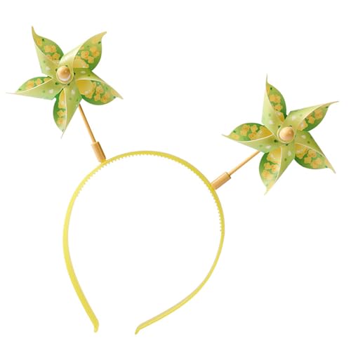 Windmühlen-Stirnbänder, niedlicher Cartoon-Kopfschmuck, weich, bequem, Kopfschmuck für Eltern-Kind-Aktivitäten von PEPWE