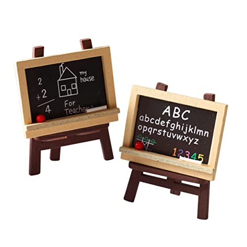 4 Stück Puppenhaus Staffelei Miniaturtafel Miniatur-Staffelei Mini-Tafeln sicherheitsleine für Mikrolandschafts-Tafelspielzeug Miniatur-Tafeldekoration Holz PERSELOSO 4 Stück Puppenhaus Staffelei Miniaturtafel Miniatur-Staffelei Mini-Tafeln sicherheitsleine für Mikrolandschafts-Tafelspielzeug Miniatur-Tafeldekoration Holz PERSELOSO von PERSELOSO