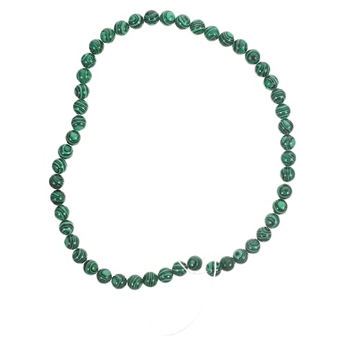 PERSELOSO 1 Malachitarmband Perlen Schmuck runden lose Perlen in runder Form Perle für DIY Armband, das lose Perlen herstellt Steinperle Perlen aus Naturstein Perlen für Armbänder Grün PERSELOSO 1 Malachitarmband Perlen Schmuck runden lose Perlen in runder Form Perle für DIY Armband, das lose Perlen herstellt Steinperle Perlen aus Naturstein Perlen für Armbänder Grün von PERSELOSO