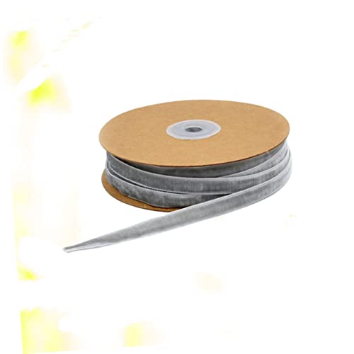 PERSELOSO 1 Rolle Beflockungsband Benutzerdefiniertes Band Band Umwickeln Basteln Dekorativ Dekoration Stoff Handwerk Bänder Umwickeln Wickelband Sackleinenband Grau PERSELOSO 1 Rolle Beflockungsband Benutzerdefiniertes Band Band Umwickeln Basteln Dekorativ Dekoration Stoff Handwerk Bänder Umwickeln Wickelband Sackleinenband Grau von PERSELOSO