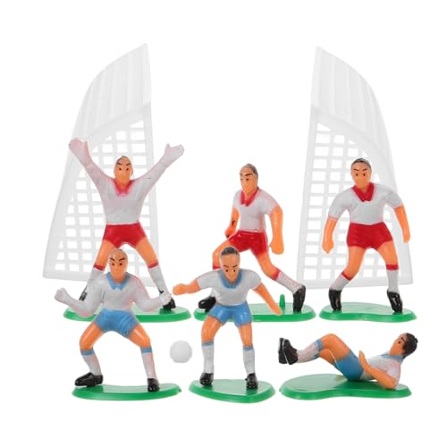 PERSELOSO 1 Satz Fußball Torten Dekoration Sportliche Geburtstagsfeier Deko Wiederverwendbare und Sichere Fußball Cake Toppers für Kindergeburtstage und Sportveranstaltungen PERSELOSO 1 Satz Fußball Torten Dekoration Sportliche Geburtstagsfeier Deko Wiederverwendbare und Sichere Fußball Cake Toppers für Kindergeburtstage und Sportveranstaltungen von PERSELOSO