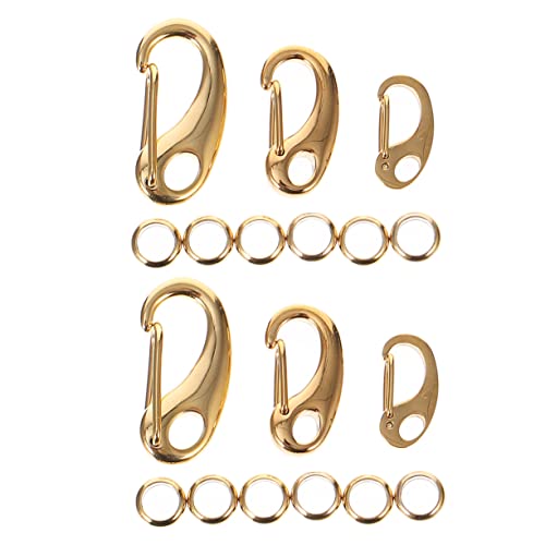 PERSELOSO 1 Satz Verschlüsse Set mit Premium Hummer Clips und Schlüsselringe für DIY Schmuckherstellung für Armbänder und Mehr PERSELOSO 1 Satz Verschlüsse Set mit Premium Hummer Clips und Schlüsselringe für DIY Schmuckherstellung für Armbänder und Mehr von PERSELOSO
