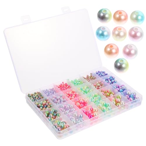 PERSELOSO 1 Schachtel Bunte Spacer Perlen Set für DIY Schmuckherstellung Perlen für Armbänder und Bastelprojekte PERSELOSO 1 Schachtel Bunte Spacer Perlen Set für DIY Schmuckherstellung Perlen für Armbänder und Bastelprojekte von PERSELOSO