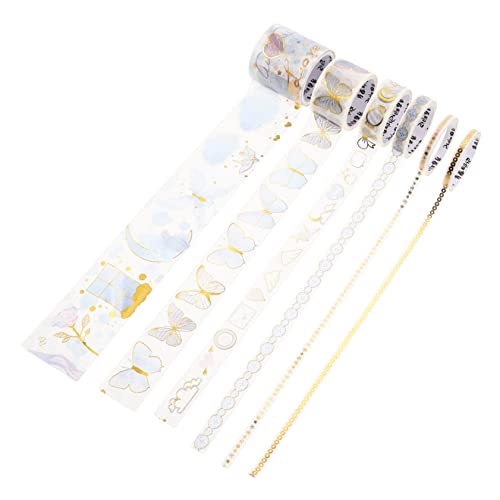 PERSELOSO 1 Schachtel Washi-Tape-Aufkleber DIY Sammelalbum selbstgemachter Aufkleber dekoratives klebeband Wickelband für Scrapbooking Washi Tape Japanisches Papier von PERSELOSO