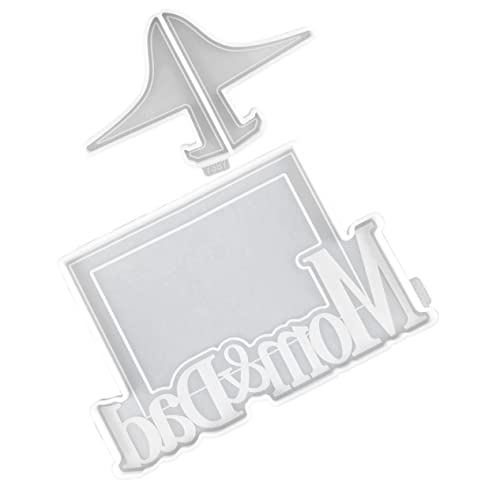 PERSELOSO 1 Set Fotorahmen Zum Muttertag Einzigartige Epoxidformen Für Mama Geburtstag Paare Bild Muttertag Einweihungsfeier Geschlecht Der Für Mama Mama Epoxidgussform von PERSELOSO