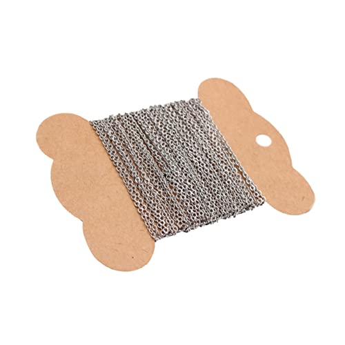 PERSELOSO 1 Stück DIY Kette für Schmuckherstellung Langlebig und Glänzend für Bastelprojekte und Kreative Designs PERSELOSO 1 Stück DIY Kette für Schmuckherstellung Langlebig und Glänzend für Bastelprojekte und Kreative Designs von PERSELOSO
