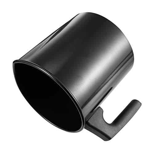 PERSELOSO 1 Stück Kerzenwachs Schmelztopf Schwarzer DIY Wachsschmelzer mit Hitzebeständigem Griff für Kerzenherstellung und Seifenbasteleien Leicht zu Reinigen und Rostbeständig von PERSELOSO