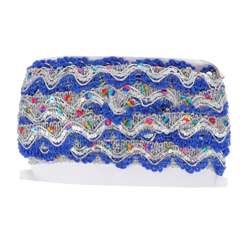 PERSELOSO 1 Stück drei Paillettenspitze trim goldhochzeit vorhänge mit ornaments blumenmuster Rüschenrock Spitzenstoff für die Schneiderei ethnische Ordnung Bekleidungsbesatz links Blue PERSELOSO 1 Stück drei Paillettenspitze trim goldhochzeit vorhänge mit ornaments blumenmuster Rüschenrock Spitzenstoff für die Schneiderei ethnische Ordnung Bekleidungsbesatz links Blue von PERSELOSO