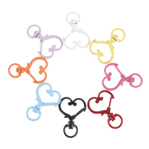 PERSELOSO 10 Stück Drehbare Schlüsselringe Multifunktionale Metall Buckle Ringe für Taschen Schlüssel und DIY Projekte Praktische Accessoires für Handtaschen und Bastelarbeiten PERSELOSO 10 Stück Drehbare Schlüsselringe Multifunktionale Metall Buckle Ringe für Taschen Schlüssel und DIY Projekte Praktische Accessoires für Handtaschen und Bastelarbeiten von PERSELOSO