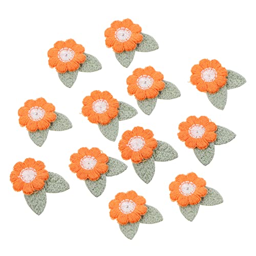 PERSELOSO 10 Stück Gestickte Blumenzubehör Nähzubehör Stickereiapplikationen Flicken Aufnähen Für Kleidung Gestickte Aufnäher Bestickt Stifte Stich Patch Orange Stoff PERSELOSO 10 Stück Gestickte Blumenzubehör Nähzubehör Stickereiapplikationen Flicken Aufnähen Für Kleidung Gestickte Aufnäher Bestickt Stifte Stich Patch Orange Stoff von PERSELOSO