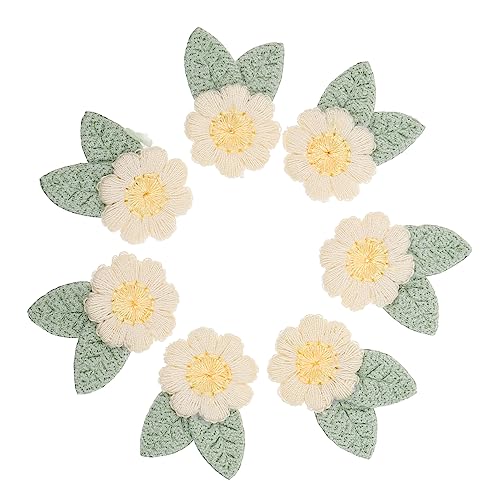 PERSELOSO 10 Stück Gestickte Blumenzubehör Stickerei Stoffflecken bestickt Applikationen für Bekleidung Verzerrungen Stich DIY -Zubehör Aufnäher für Blumenkleidung Beige PERSELOSO 10 Stück Gestickte Blumenzubehör Stickerei Stoffflecken bestickt Applikationen für Bekleidung Verzerrungen Stich DIY -Zubehör Aufnäher für Blumenkleidung Beige von PERSELOSO