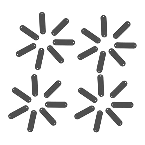 PERSELOSO 100 Stück DIY Handmade Lederetiketten für Kleidung und Hüte Schwarze PU Lederetiketten zum Annähen Vielseitige Tags für Handarbeitsprojekte PERSELOSO 100 Stück DIY Handmade Lederetiketten für Kleidung und Hüte Schwarze PU Lederetiketten zum Annähen Vielseitige Tags für Handarbeitsprojekte von PERSELOSO