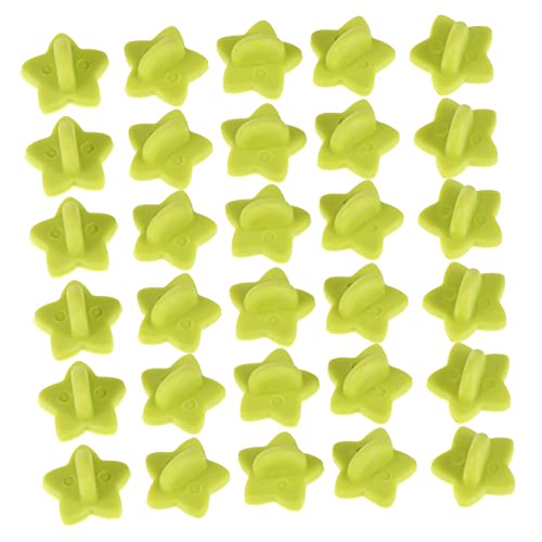PERSELOSO 100 Stück Fünfzackige Stern Broschen mit Pin Rückseite DIY Zubehör für Anstecknadeln für Bastelprojekte und Schmuckherstellung PERSELOSO 100 Stück Fünfzackige Stern Broschen mit Pin Rückseite DIY Zubehör für Anstecknadeln für Bastelprojekte und Schmuckherstellung von PERSELOSO