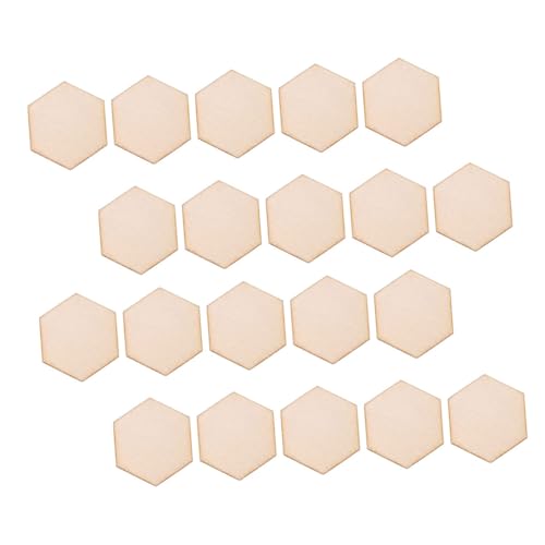 PERSELOSO 100 Stück Hexagon Holzscheiben Unbehandelt für DIY Bastelprojekte Leichte Holzplatten Langlebig und Vielseitig Einsetzbar für Kreative Dekorationen PERSELOSO 100 Stück Hexagon Holzscheiben Unbehandelt für DIY Bastelprojekte Leichte Holzplatten Langlebig und Vielseitig Einsetzbar für Kreative Dekorationen von PERSELOSO