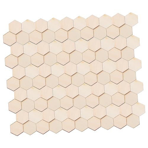 PERSELOSO 100 Stück Hexagonale Holzchip -Dekorationen Handwerk Ornamente zum Basteln Party Hochzeit Weihnachten beflockt Produkt formen Holzformen DIY-Ornamente hölzern PERSELOSO 100 Stück Hexagonale Holzchip -Dekorationen Handwerk Ornamente zum Basteln Party Hochzeit Weihnachten beflockt Produkt formen Holzformen DIY-Ornamente hölzern von PERSELOSO