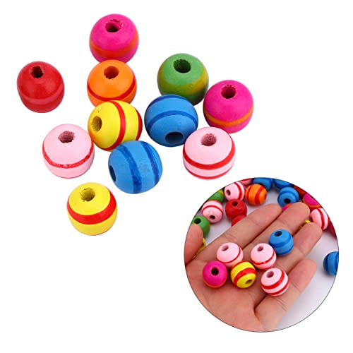 PERSELOSO 100 Stück Holzperlen für DIY Schmuck Perlen zum Auffädeln für Armbänder und Bastelprojekte Natürlichem Holz Langlebig und Attraktiv PERSELOSO 100 Stück Holzperlen für DIY Schmuck Perlen zum Auffädeln für Armbänder und Bastelprojekte Natürlichem Holz Langlebig und Attraktiv von PERSELOSO