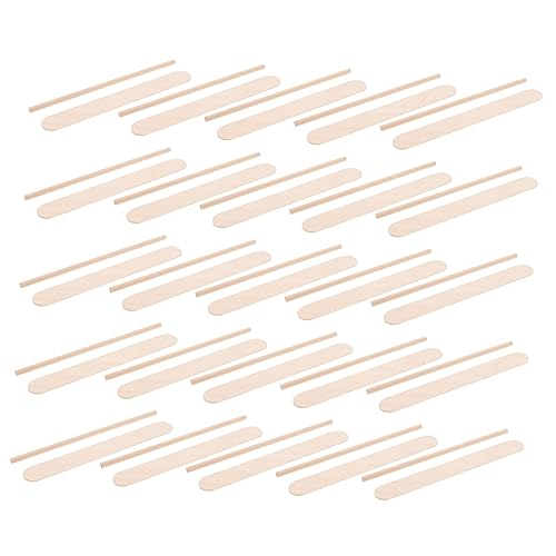 PERSELOSO 100 Stück Jumbo Holzstäbchen für Bastelstäbe Holz Wiederverwendbar für DIY Projekte für Partys und Feste Praktische Eisbastelmaterialien PERSELOSO 100 Stück Jumbo Holzstäbchen für Bastelstäbe Holz Wiederverwendbar für DIY Projekte für Partys und Feste Praktische Eisbastelmaterialien von PERSELOSO