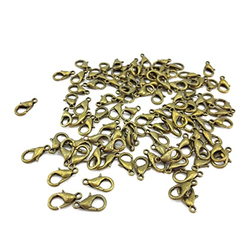 PERSELOSO 100 Stück Karabinerschnallen Schmuck Metallverschlüsse Halskettenverschlüsse DIY Anhängerverschlüsse Schmuckzubehör Schmuckherstellungsverschlüsse Armbandherstellungsclips PERSELOSO 100 Stück Karabinerschnallen Schmuck Metallverschlüsse Halskettenverschlüsse DIY Anhängerverschlüsse Schmuckzubehör Schmuckherstellungsverschlüsse Armbandherstellungsclips von PERSELOSO