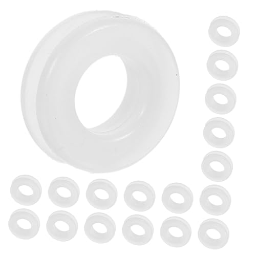 PERSELOSO 100 Stück Ohrclip Polster für Hängende Ohren Bequeme Ohrstecker Rückseiten Tpe Flexible Ohrpolster für Piercierte Ohren Hypoallergen und Langlebig für Handgefertigten Schmuck PERSELOSO 100 Stück Ohrclip Polster für Hängende Ohren Bequeme Ohrstecker Rückseiten Tpe Flexible Ohrpolster für Piercierte Ohren Hypoallergen und Langlebig für Handgefertigten Schmuck von PERSELOSO