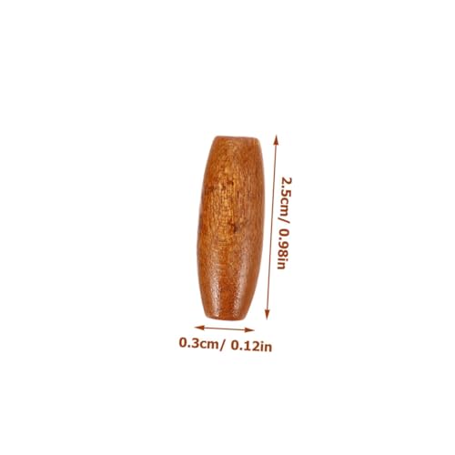 PERSELOSO 100 Stück Oval Geformte Holzperlen aus Robustem Ahornholz DIY Schmuckherstellung Schmuckperlen mit Loch für Vorhänge Taschen und Kreative Bastelprojekte PERSELOSO 100 Stück Oval Geformte Holzperlen aus Robustem Ahornholz DIY Schmuckherstellung Schmuckperlen mit Loch für Vorhänge Taschen und Kreative Bastelprojekte von PERSELOSO