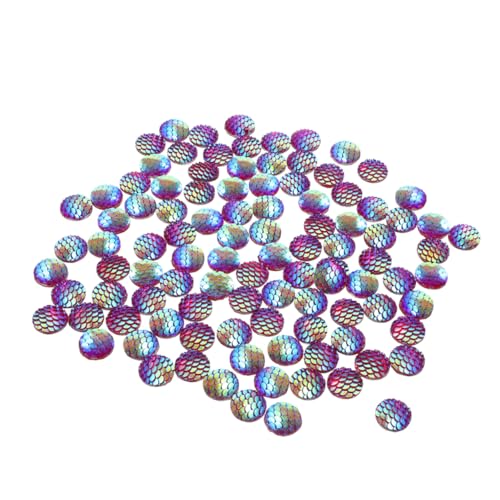 PERSELOSO 100 Stück Runde Meerjungfrauenschuppen Charms Diy Bastelmaterialien für Schmuckherstellung Glatte Oberfläche für Sichere Anwendung PERSELOSO 100 Stück Runde Meerjungfrauenschuppen Charms Diy Bastelmaterialien für Schmuckherstellung Glatte Oberfläche für Sichere Anwendung von PERSELOSO