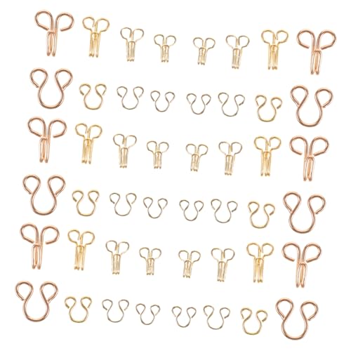 PERSELOSO 100Paare Metall Nähschnallen für Kleidung Praktische Versteckte Knöpfe Kragenhaken für DIY Modeaccessoires Erhältlich für Unterwäsche PERSELOSO 100Paare Metall Nähschnallen für Kleidung Praktische Versteckte Knöpfe Kragenhaken für DIY Modeaccessoires Erhältlich für Unterwäsche von PERSELOSO
