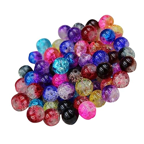 PERSELOSO 100Stücke Glasperlen Set für DIY Schmuckherstellung Handgefertigte Bastelperlen für Armbänder und Projekte Farbige Perlen Zufälligen Farben PERSELOSO 100Stücke Glasperlen Set für DIY Schmuckherstellung Handgefertigte Bastelperlen für Armbänder und Projekte Farbige Perlen Zufälligen Farben von PERSELOSO