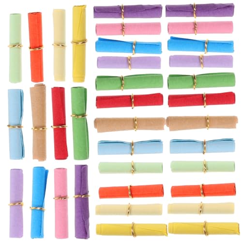 PERSELOSO 100Stücke Wunschpapier Schriftrollen für Glücksflaschen Mini Papierrollen für Persönliche Nachrichten Dekorative Botschaften Bunten Farben für und Kreative PERSELOSO 100Stücke Wunschpapier Schriftrollen für Glücksflaschen Mini Papierrollen für Persönliche Nachrichten Dekorative Botschaften Bunten Farben für und Kreative von PERSELOSO