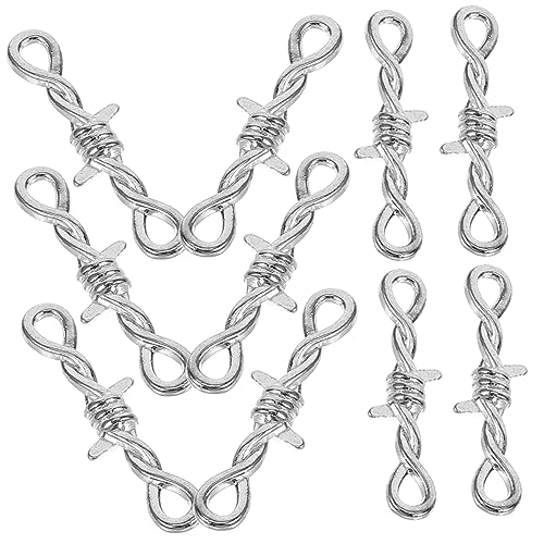 PERSELOSO 10Stücke Halskettenverschluss Metall DIY Schmuckverbindungsschnallen für Armbänder und Halsketten Einfache Installation Vielseitig Einsetzbar für Schmuckherstellung PERSELOSO 10Stücke Halskettenverschluss Metall DIY Schmuckverbindungsschnallen für Armbänder und Halsketten Einfache Installation Vielseitig Einsetzbar für Schmuckherstellung von PERSELOSO