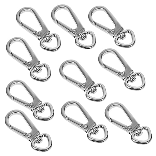 PERSELOSO 10Stücke Teiliges Klauenverschluss für DIY Schlüsselanhänger Multifunktionale Haken für Taschen Handarbeiten Hundehalsbänder Hochwertige Clips Starke PERSELOSO 10Stücke Teiliges Klauenverschluss für DIY Schlüsselanhänger Multifunktionale Haken für Taschen Handarbeiten Hundehalsbänder Hochwertige Clips Starke von PERSELOSO