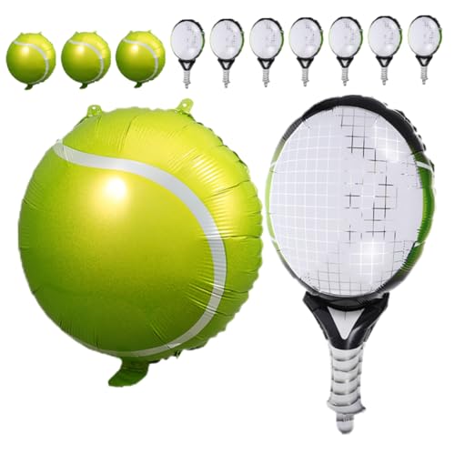 PERSELOSO 12 Stück Grüne Tennis-party-luftballons, Dekorationen, Tennisball-folie, Mylar-luftballons Für Männer, Frauen, Kinder, Sport, Tennis-motto-party-dekorationen, Zubehör PERSELOSO 12 Stück Grüne Tennis-party-luftballons, Dekorationen, Tennisball-folie, Mylar-luftballons Für Männer, Frauen, Kinder, Sport, Tennis-motto-party-dekorationen, Zubehör von PERSELOSO