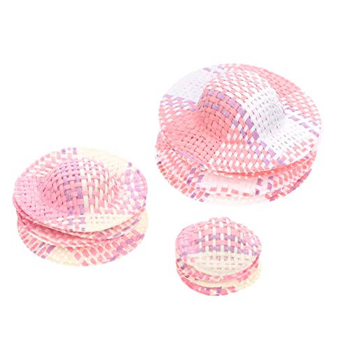PERSELOSO 12 Stück bunt gestreifter Hut Puppen Kleidung Puppen Klamotten doll Accessories Mini-Kappe Mini-Puppenmütze Sonne Spielzeuge Deckel Mini-Hut- Puppe DIY zubehör Papier PERSELOSO 12 Stück bunt gestreifter Hut Puppen Kleidung Puppen Klamotten doll Accessories Mini-Kappe Mini-Puppenmütze Sonne Spielzeuge Deckel Mini-Hut- Puppe DIY zubehör Papier von PERSELOSO