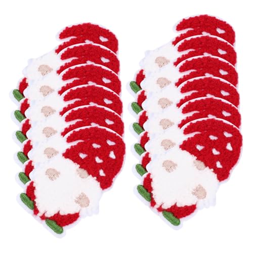 PERSELOSO 12Stücke Weihnachtliche Stoffpatches Selbstklebende Aufnäher für DIY Dekoration Reparatur von Kleidung Taschen Einzigartige Weihnachtsmotive PERSELOSO 12Stücke Weihnachtliche Stoffpatches Selbstklebende Aufnäher für DIY Dekoration Reparatur von Kleidung Taschen Einzigartige Weihnachtsmotive von PERSELOSO