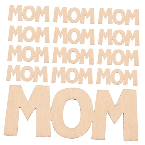 PERSELOSO 15 Stück Holzbuchstaben Zum Basteln Mit „Mama“ Ausgeschnittene Buchstaben Zum Muttertag Großpackung Ausfüllbare Buchstaben Dekoration Bastelbuchstaben Für Mama Buchstaben PERSELOSO 15 Stück Holzbuchstaben Zum Basteln Mit „Mama“ Ausgeschnittene Buchstaben Zum Muttertag Großpackung Ausfüllbare Buchstaben Dekoration Bastelbuchstaben Für Mama Buchstaben von PERSELOSO