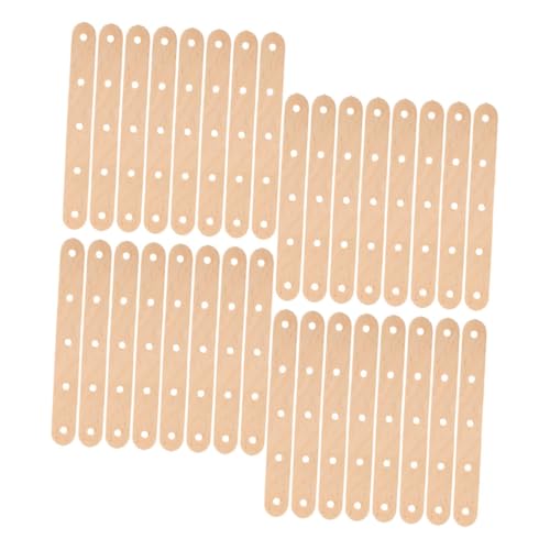 PERSELOSO 150 Stück Handgefertigte Materialien Am Stiel DIY Holz Bastelstäbchen Holzstäbchen Zum Basteln Bastelbedarf DIY Holzstäbchen DIY Holzstäbchen Holzstäbchen Zum Wachsen von PERSELOSO