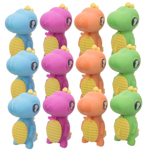 PERSELOSO 15Stücke Bunte Mini Radiergummis für Giraffenform und Mitgebsel für Kindergarten Zufällige Farben und Wahl für Preise von PERSELOSO