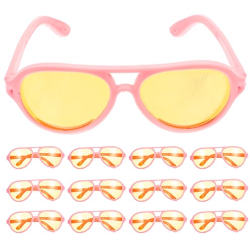 PERSELOSO 16 Stück Minipuppenbrille Puppen Puppenzubehör Puppen Mode Brillen Puppenkleidung modische Brillendekore Puppensonnenbrille Plastik von PERSELOSO